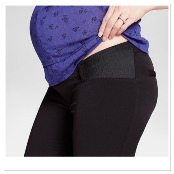 Under Belly Ankle Skinny Isabel Maternity Trousers by Ingrid & Isabel - Picture 3 of 5